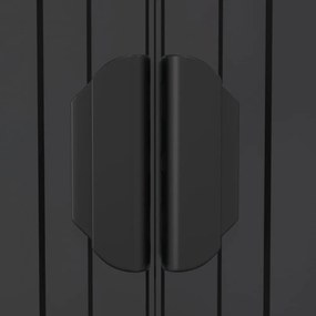 antracitszürke horganyzott acél kerti fészer 192 x 689 x 223 cm