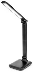 Platinet Remus asztali lĂĄmpa 5 W, USB, fekete
