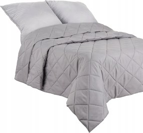 Ágytakaró 180x220 Steppelt Kétoldalas Kapa pléd Szürke-szürke