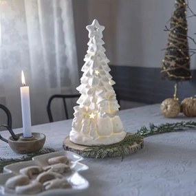 LED karácsonyi dekoráció LED/2xAA meleg fehér karácsonyfa