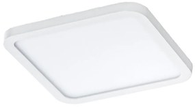 AZZARDO-2837-DS Slim fehér beépíthető lámpa 1X12W led 1000lm 3000K IP44 145X145mm ↧10mm
