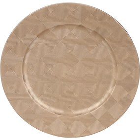 Golden Square tányéralátét, 33 cm