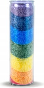 Illatmentes gyertya Aromantra Hét csakra Tisztítás Jóga Meditáció