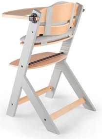 KINDERKRAFT - Kárpitozott baba etetőszék ENOCK szürke