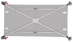 Lionelo - ELLEN 3 az 1-ben utazó kiságy, beton szürke