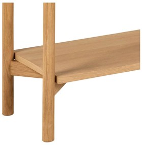 Braidwood könyvespolc tölgyfa dekorral, 169 x 88 cm - Actona