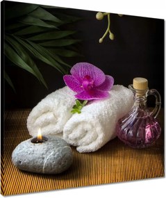 Vászonkép 50x50 Spa Wellness Relaxáció Víz