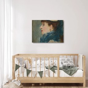 Üveg kép - Edouard Manet, Portrait of a Lady, reprodukciók (70x50 cm)