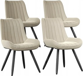 Szék Szett velúr szék velúr Kárpitozott Szék 4 db