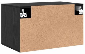 Fali Szekrény Musta tammi 60 x 36.5 x 35 cm Faanyag