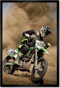 Poszterek keretben 40x60 MotoCross Motorkerékpár Motor