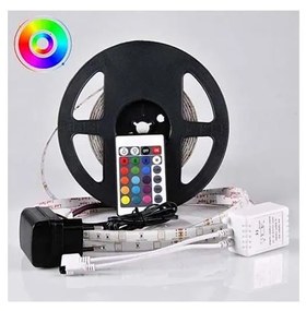 LED RGB állítható fényerejű kültéri szalag 5m LED/14W/12V IP65 + DO