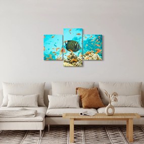 A víz alatti világ képe (90x60 cm)