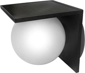 SMD LED KINK0533SLL SPHERE Modern Kültéri Fali Lámpa Fehér, Fekete LED IP44