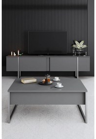 Nappali fal Luna set (antracit + ezüst) . 1102304
