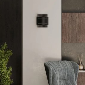 Sollux SL.0981 - Fali lámpa HESTIA 1xG9/40W/230V fekete