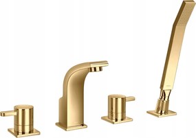 Kádtöltő Csaptelep 4 Lyukú Arany Darling Kádcsaptelep