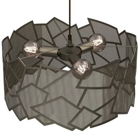 Csillár zsinóron CAMO 3xE27/15W/230V arany