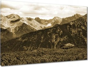 Képek 120x80 Tátra Lengyel hegyek Kilátás