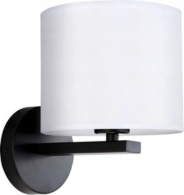 Egyszerű folyosó- és hálószobavilágítás Cecina, textil lámpaernyővel