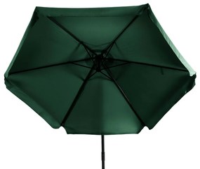 AKRON zöld kerti napernyő