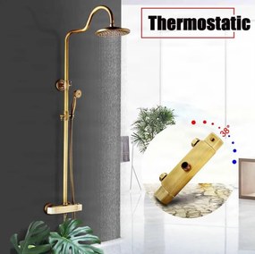 Zuhanypanel EYN ATS1206 termosztáttal, falon kívüli kivitelben, többféle színváltozatban