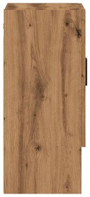 vidaXL fali szekrény artisan tölgy 60x31x70cm gépi úton előállított fa