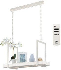 Eglo 39301 - LED RGB Szabályozható csillár láncon CALAMONA 3xLED/6W/230V + távirányító