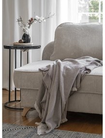 Bézs kordbársony heverő (jobb oldali) Chic Charlotte – Miuform