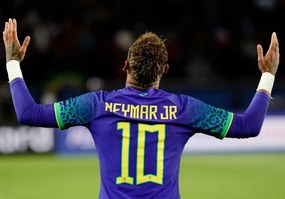 Poszter, Neymar Da Silva Santos Junior, Brazília.