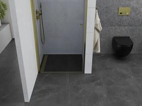 Mexen PRETORIA zuhanyajtó 70 cm, átlátszó üveg / arany, 852-070-000-50-00