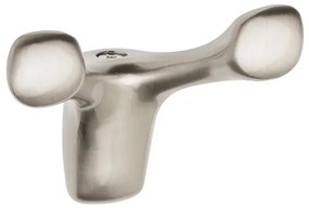 Fogas fém, Toledo B0, szálcsiszolt, dupla