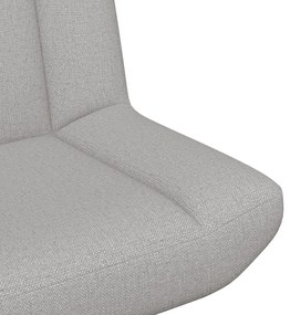 Akcent Szék Felhőszürke Szövet kárpit és fém alap Standard méret