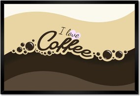 Poszterek keretben 60x40 I love Coffee