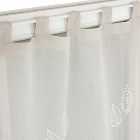 Bézs átlátszó függöny szett 2 db-os 60x90 cm Berry – douceur d'intérieur