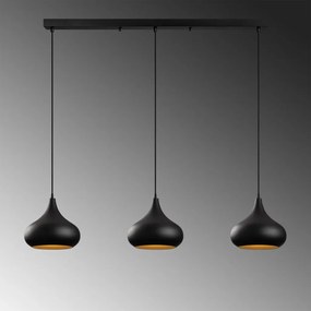 Muba függőlámpa x3, fekete