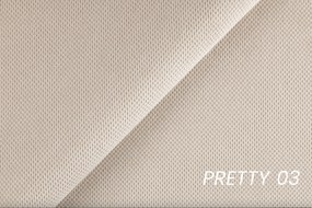 Nardo Maxi kinyitható sarokkanapé, bal oldali - bézs Pretty 03 plüss