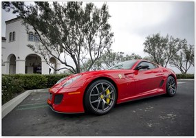 Poszterek 100x70 Piros Ferarri