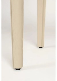 Krémszínű komód tölgyfa dekorral 80x100x45 cm June – Zuiver