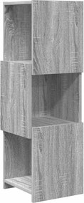 vidaXL Sarokszekrény Szürke Sonoma 30,5x30x95cm Faanyag