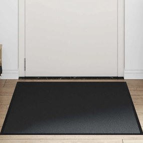 lábtörlő fekete 90x150 cm