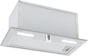 Klarstein Simplica, páraelszívó, beépített, 52 cm, 440 m³/ó, LED, nemesacél
