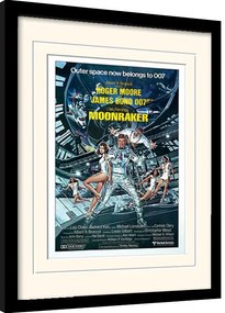 Keretezett poszter James Bond - Moonmaker