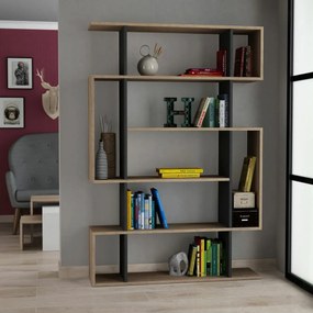Mito könyvtár Sonoma Oak és Anthracite