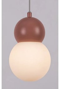 Rabalux 72280 - Csillár zsinóron GELLIA 1xG9/38W/230V rózsaszín