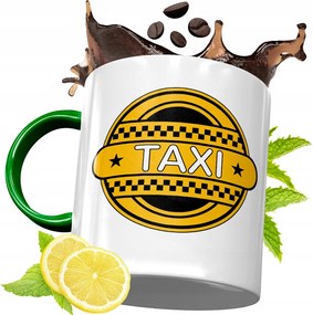 Zöld Bögre Taxisofőrnek Születésnapra Ajándék fényképes nyomtatással