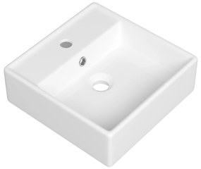 Gamma Biwu, asztali mosdó 380x380x125 mm, fényes fehér, GMA-UC-BIWU