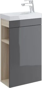 Cersanit K32-001-BOX - COMO beépíthető mosdó 22×40 cm, kerámia, fényes fehér