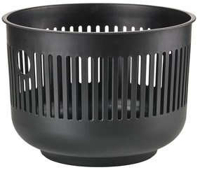 Fekete műanyag szennyeskosár 35 l Ume – Zone