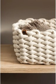 Textil tárolókosár 35x25x14 cm Peach Skin M – Bigso